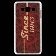 Coque Samsung A7 Since crane rouge 1983
