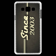 Coque Samsung A7 Since 2003 gris