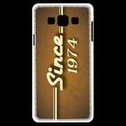 Coque Samsung A7 Orange since 1974