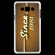 Coque Samsung A7 Orange since 1981