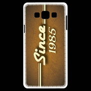 Coque Samsung A7 Orange since 1985