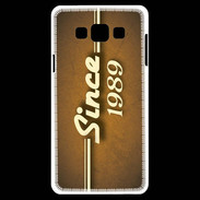 Coque Samsung A7 Orange since 1989