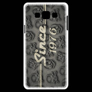 Coque Samsung A7 Since crane gris 1976