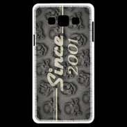 Coque Samsung A7 Since crane gris 2001