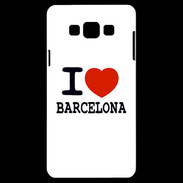 Coque Samsung A7 I love Barcelona