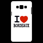 Coque Samsung A7 I love Bordeaux
