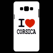 Coque Samsung A7 I love Corsica