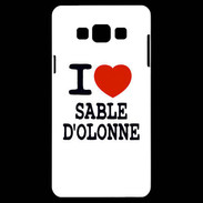 Coque Samsung A7 I love Sable d'Olonne