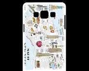 Coque Samsung A7 Plan de ville de New York