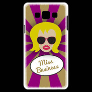 Coque Samsung A7 Miss business Blonde
