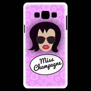 Coque Samsung A7 Miss Champagne Brune