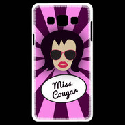 Coque Samsung A7 Miss Cougar Brune