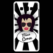 Coque Samsung A7 Miss Corse Brune