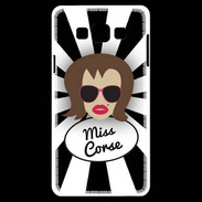 Coque Samsung A7 Miss Corse Chatain