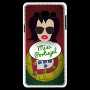 Coque Samsung A7 Miss Portugal Brune
