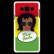Coque Samsung A7 Miss Rasta Black