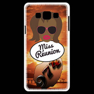 Coque Samsung A7 Miss Réunion Black