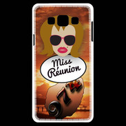 Coque Samsung A7 Miss Réunion Rousse