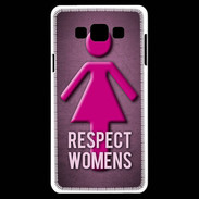 Coque Samsung A7 Respect Women ZG