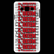 Coque Samsung A7 L'seum rouge