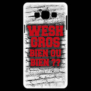 Coque Samsung A7 Wesh Gros Rouge