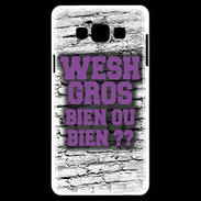 Coque Samsung A7 Wesh Gros Violet