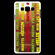 Coque Samsung A7 Wesh Vert Jaune Sun