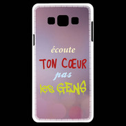 Coque Samsung A7 Coeur gens ZG