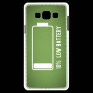 Coque Samsung A7 Low Battery vert ZG