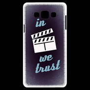 Coque Samsung A7 In Ciné We trust Bleu ZG