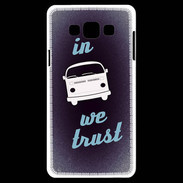 Coque Samsung A7 In Combi We trust Bleu ZG