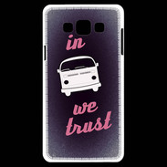 Coque Samsung A7 In Combi We trust Rouge ZG