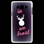 Coque Samsung A7 In Elan We trust Rouge ZG