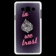Coque Samsung A7 In Islam We trust Rouge ZG