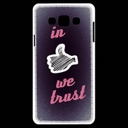 Coque Samsung A7 In Like We trust Rouge ZG