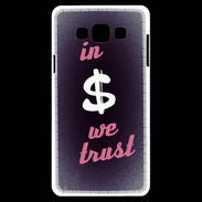 Coque Samsung A7 In Money We trust Rouge ZG