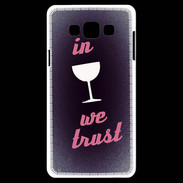 Coque Samsung A7 In Wine We trust Rouge ZG