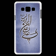 Coque Samsung A7 Islam D Bleu