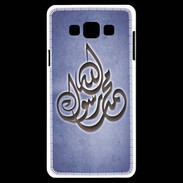 Coque Samsung A7 Islam H Bleu