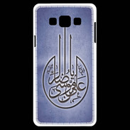 Coque Samsung A7 Islam M Bleu