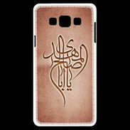 Coque Samsung A7 Islam B Rouge