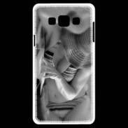 Coque Samsung A7 DP Charme enNoir et blanc 