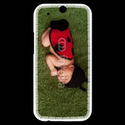 Coque HTC One M8s Bébé coccinelle