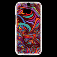 Coque HTC One M8s Fond Hippie 3