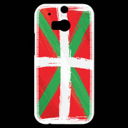 Coque HTC One M8s Pays basque grunge