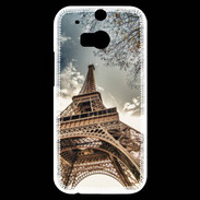 Coque HTC One M8s Tour Eiffel vue d'en bas