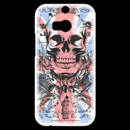 Coque HTC One M8s Tête de mort Angleterre