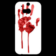 Coque HTC One M8s Trace de sang