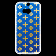 Coque HTC One M8s Fleurs de Lys