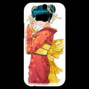 Coque HTC One M8s Manga féminin